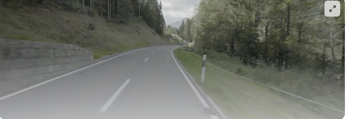 A path leading toward the destination
